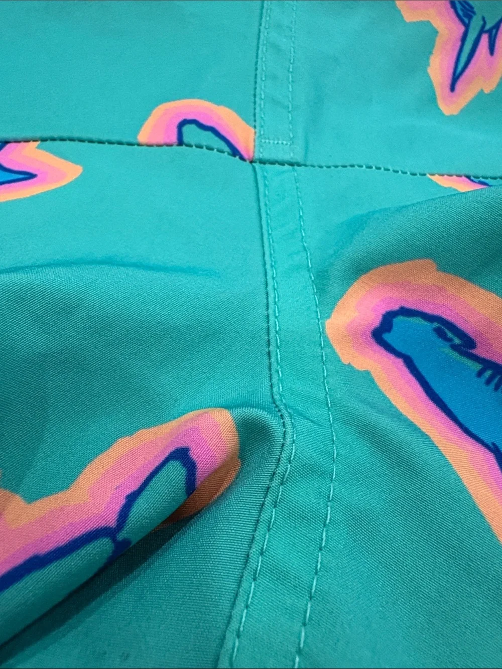 Chubbies Classic Swim Trunk The Apex Swimmers Teal Sharks